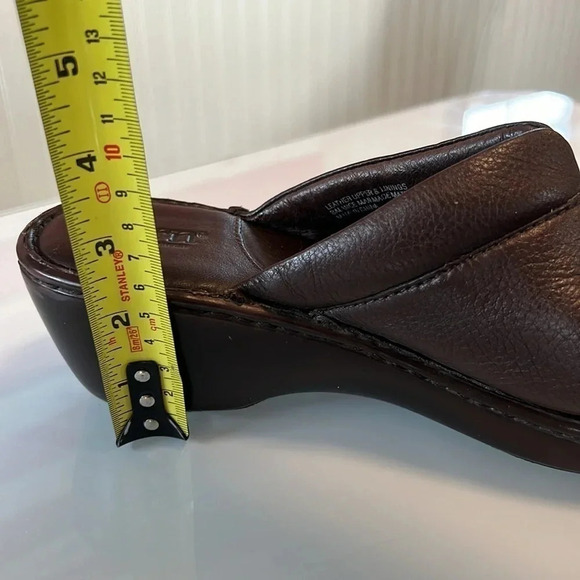 Born Mules Brown Leather women size 9 or 40.5 - Picture 12 of 12